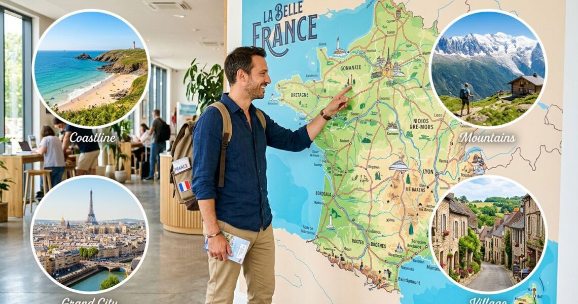 Voyager seul en France : quelle région choisir ?