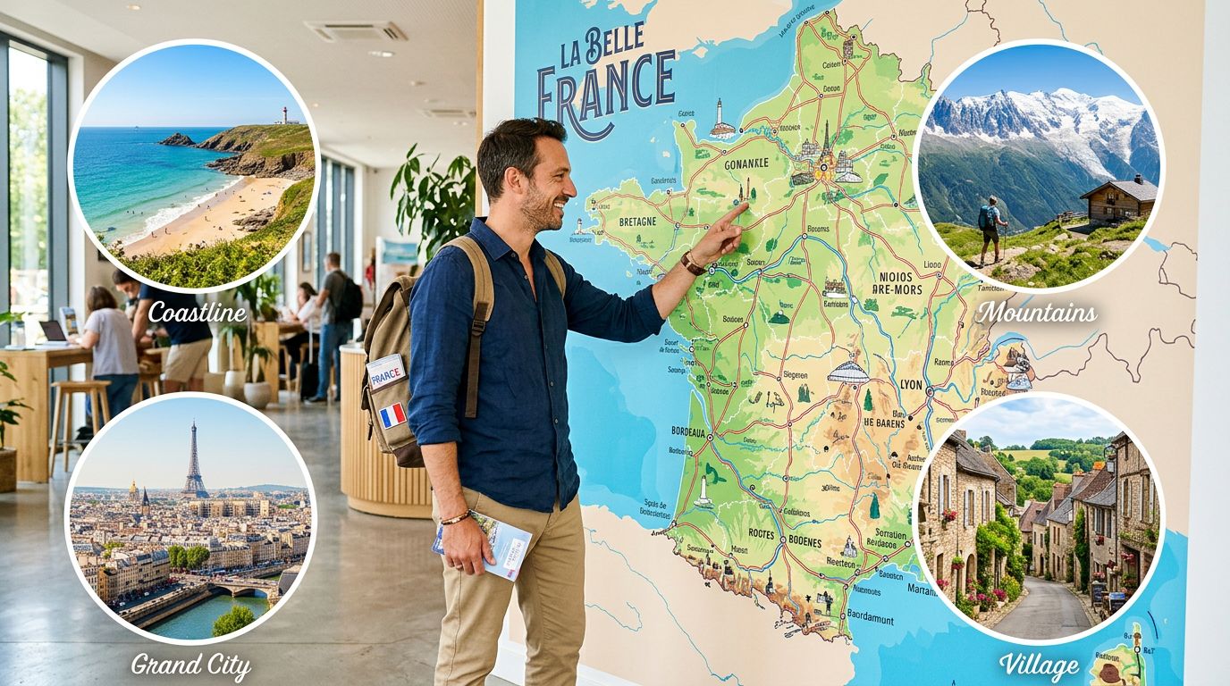 Voyager seul en France : quelle région choisir ?